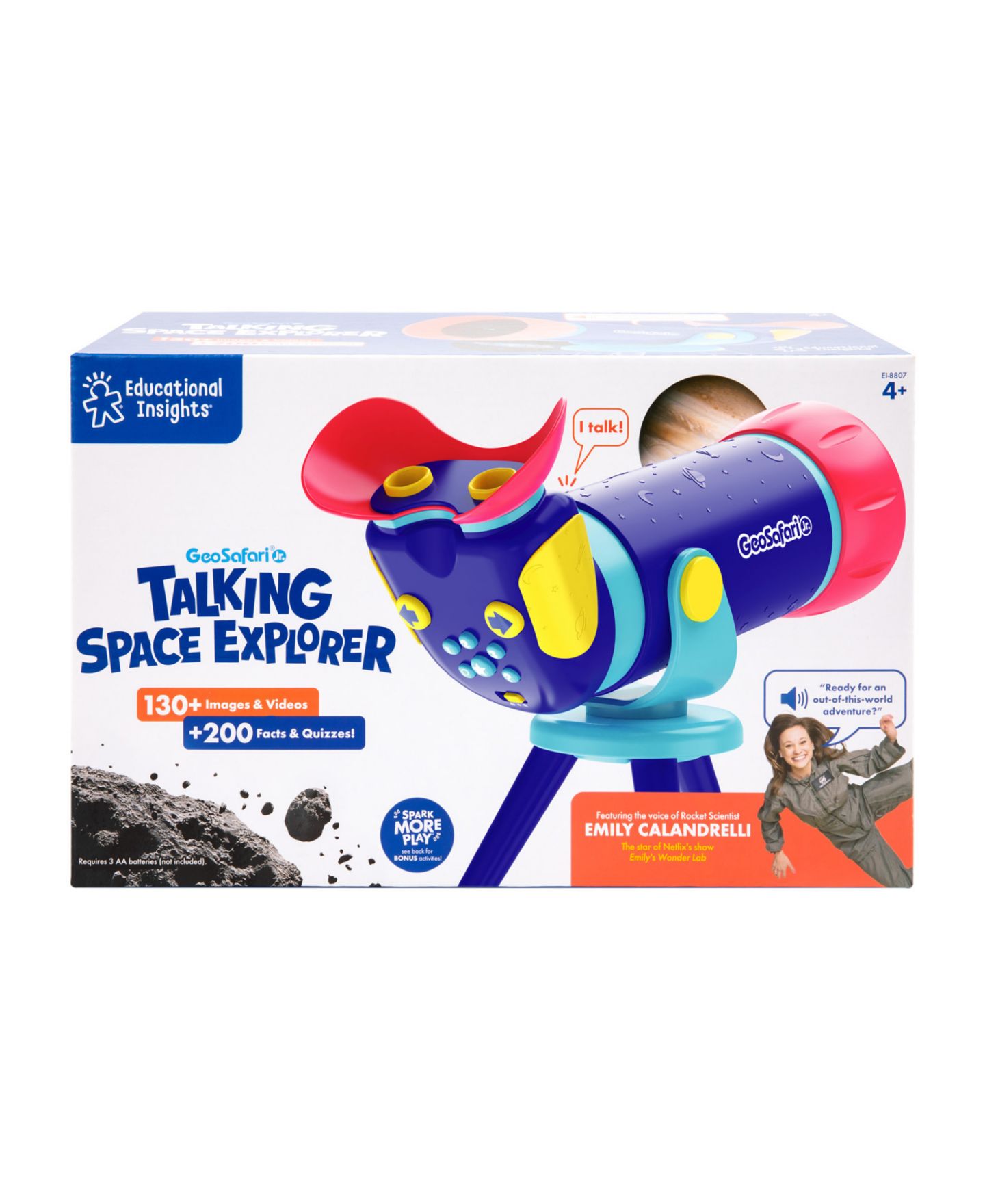 Детская игрушка Educational Insights GeoSafari Jr. Talking Space Explorer Play Telescope — фото 2