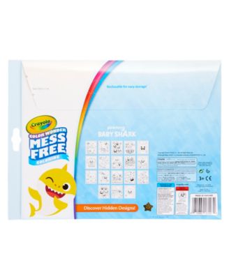Color Wonder Mess Free Coloring Pad Markers and Baby Shark, Pack of 2