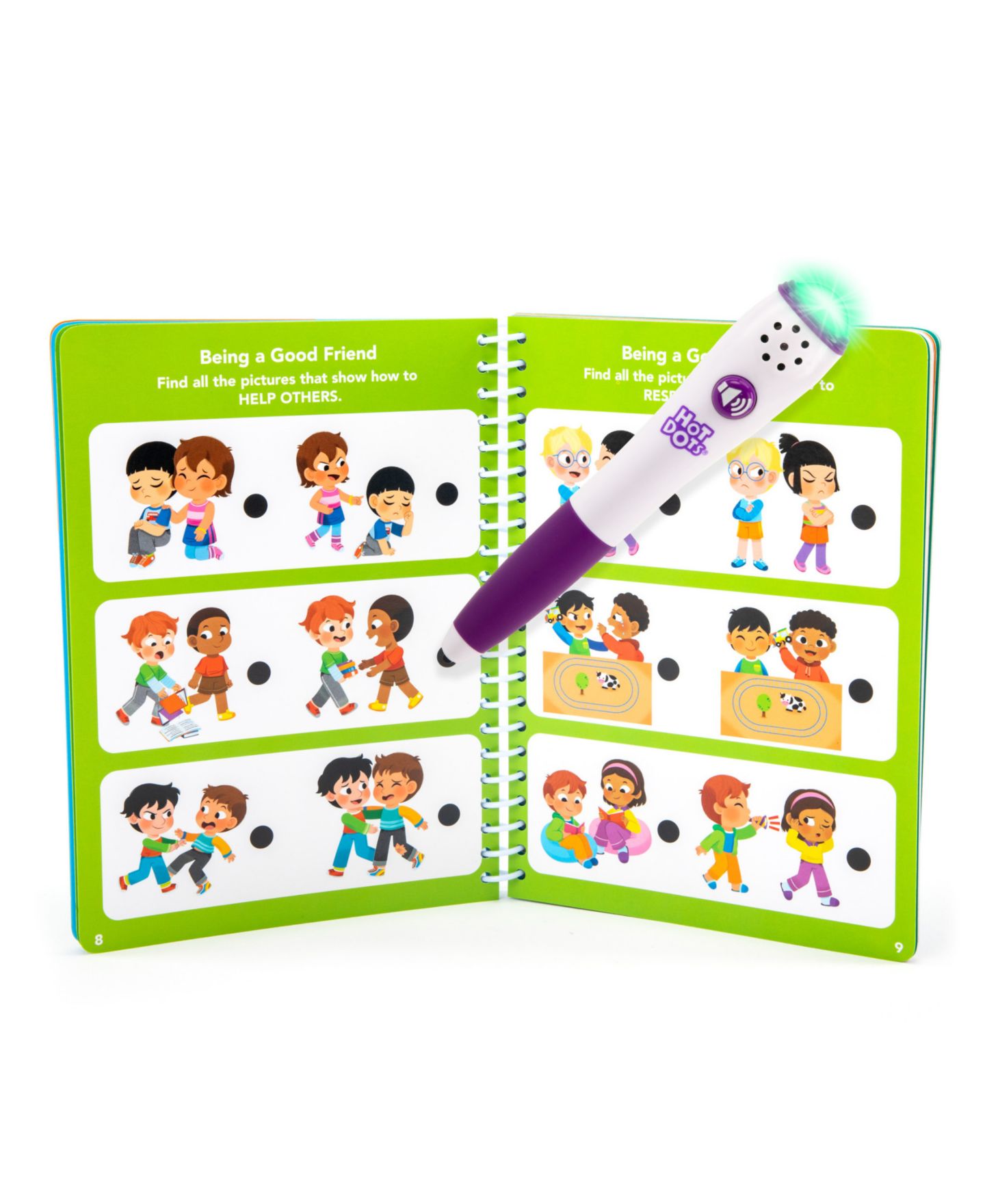 Детские игрушки Educational Insights Hot Dots Feelings Friendships — фото 4