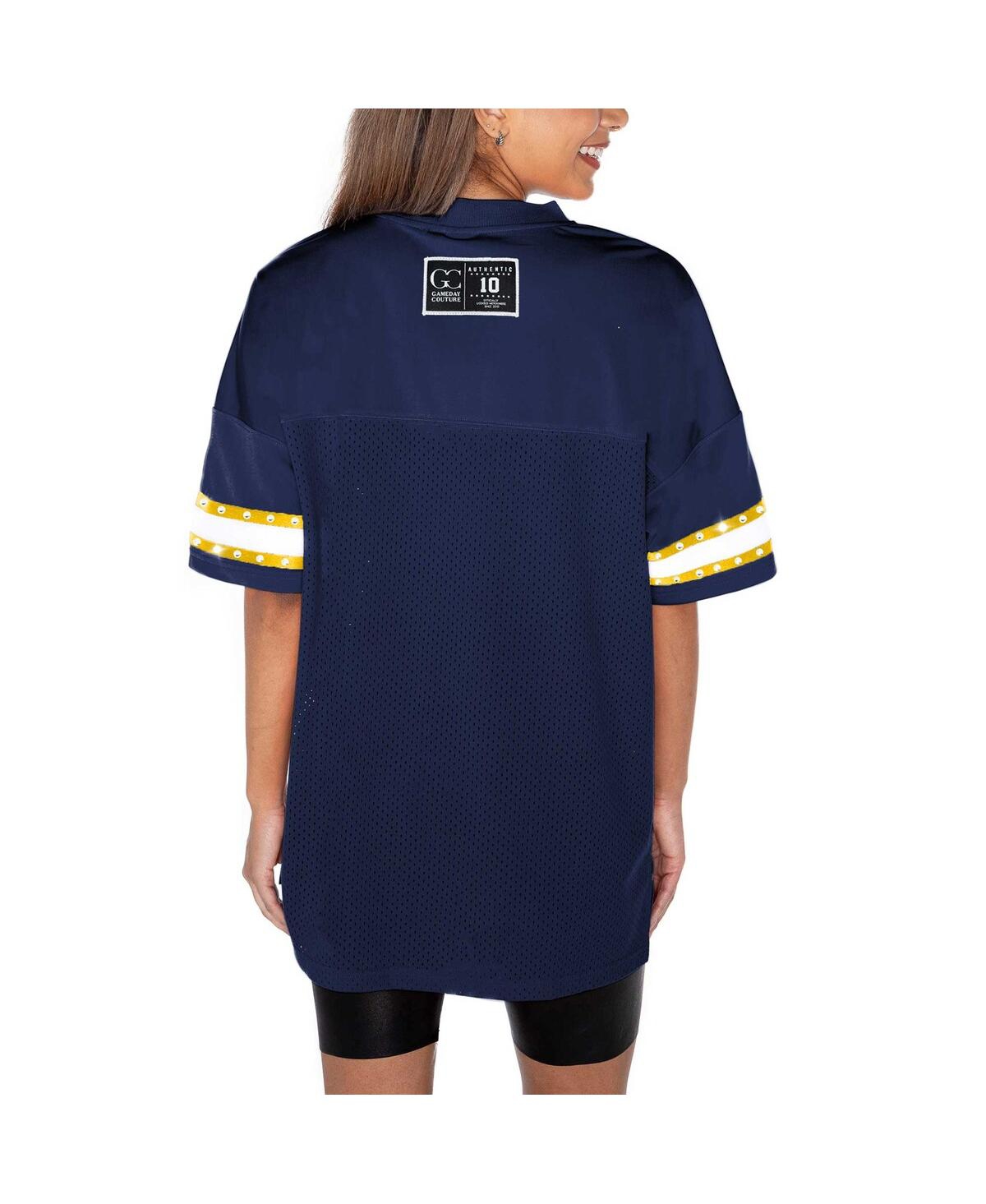Gameday Couture Women's Black Colorado Buffaloes Until Kickoff Rhinestone Fashion T-shirt In Navy