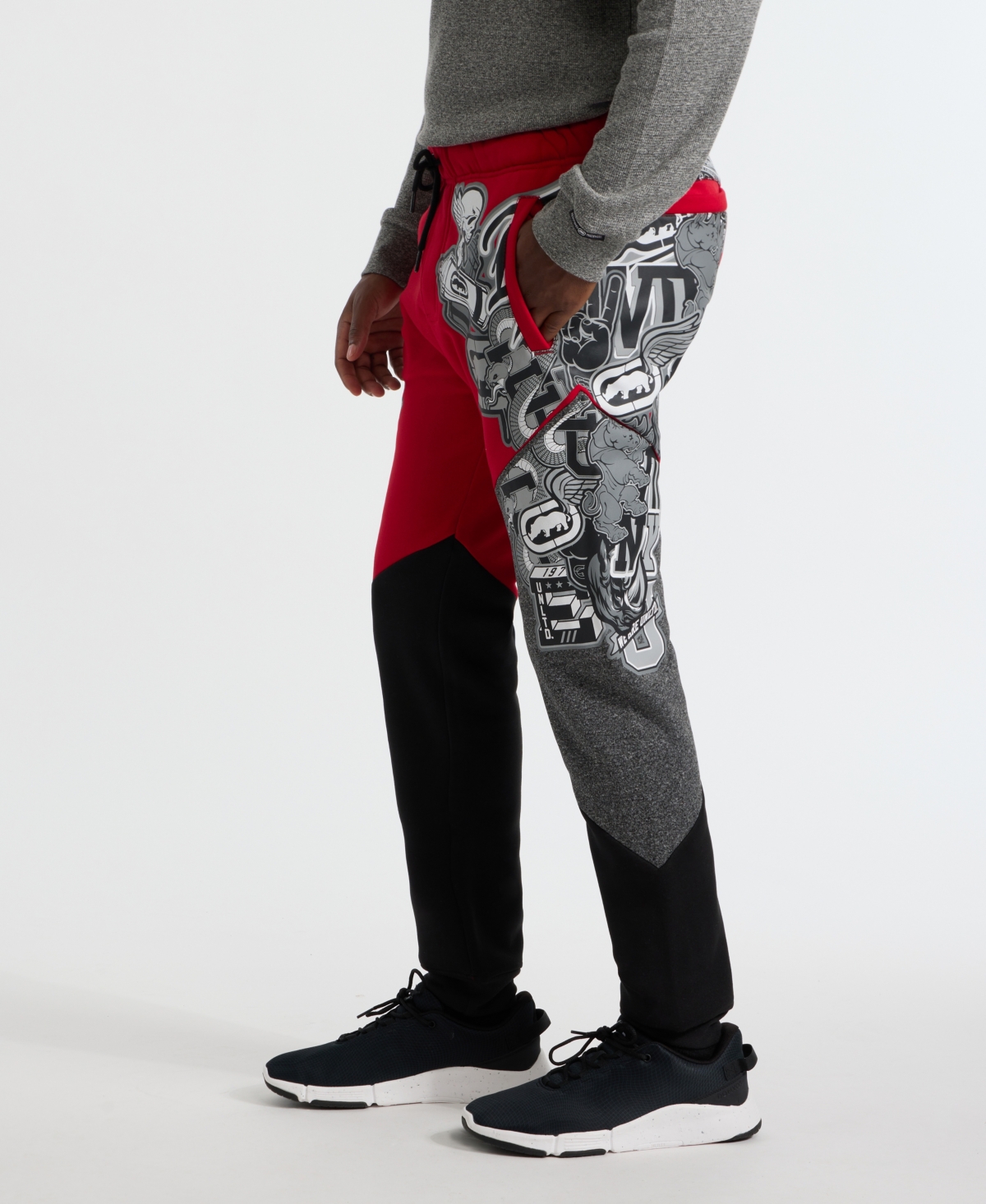 Ecko Unltd Men's Landmark Jogger In True Red