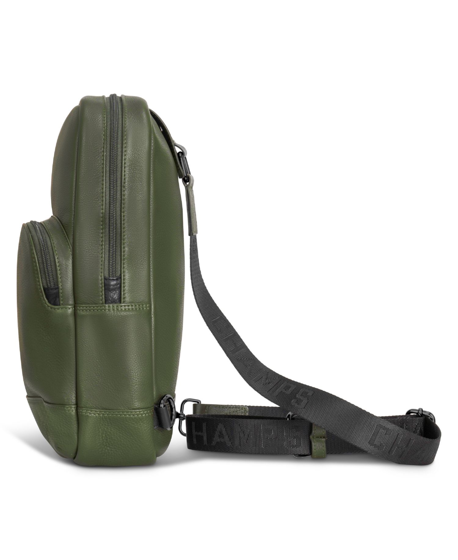Onyx Leather Sling Bag