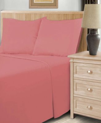 600 Thread Count Cotton Blend Solid Deep Pocket Sheet Set
