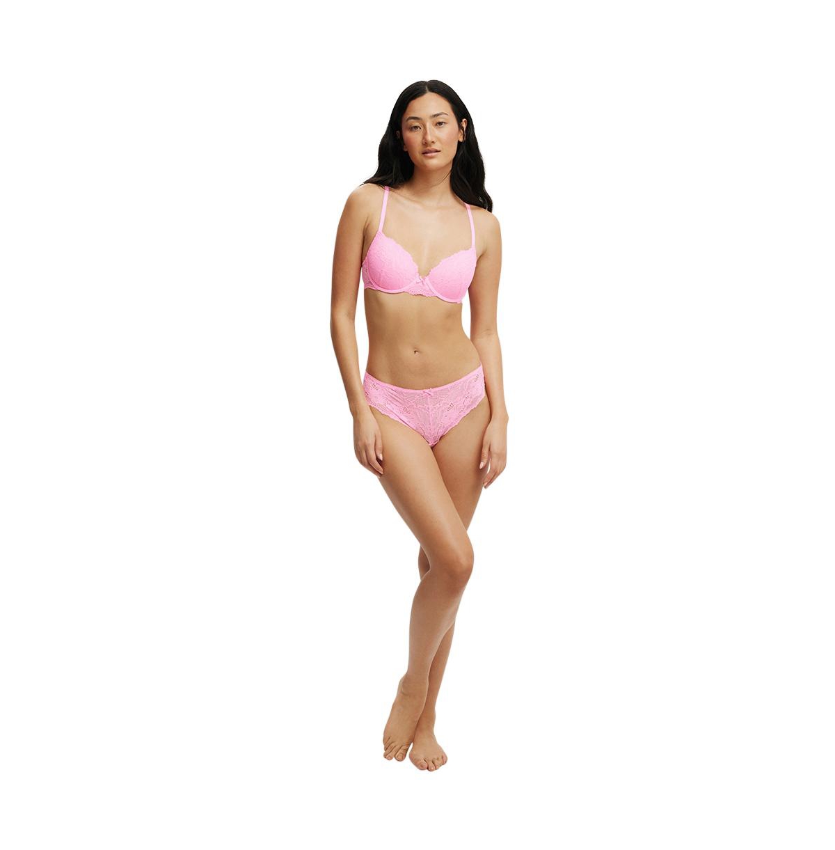 Cotton On Women's Everyday Lace Lightly Lined Bra