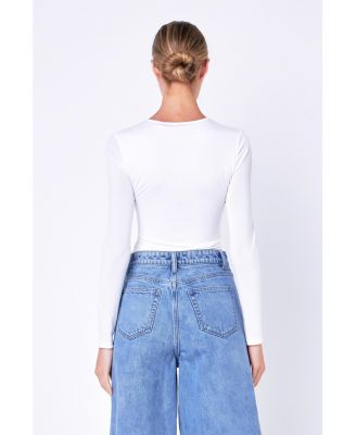 Women's Long Sleeve Soft Bodysuit