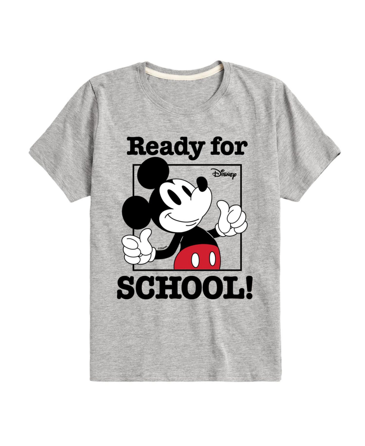Big Boys Disney Ready For School Graphic Tee