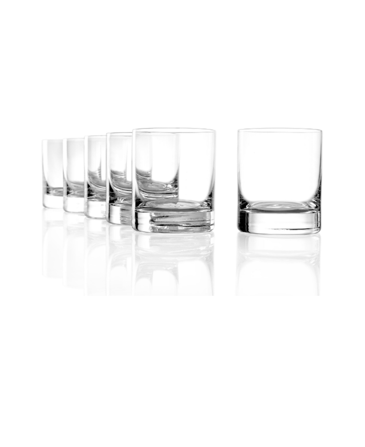Stolzle Lausitz New York Bar Rocks Glasses, Set Of 6 In Crystal
