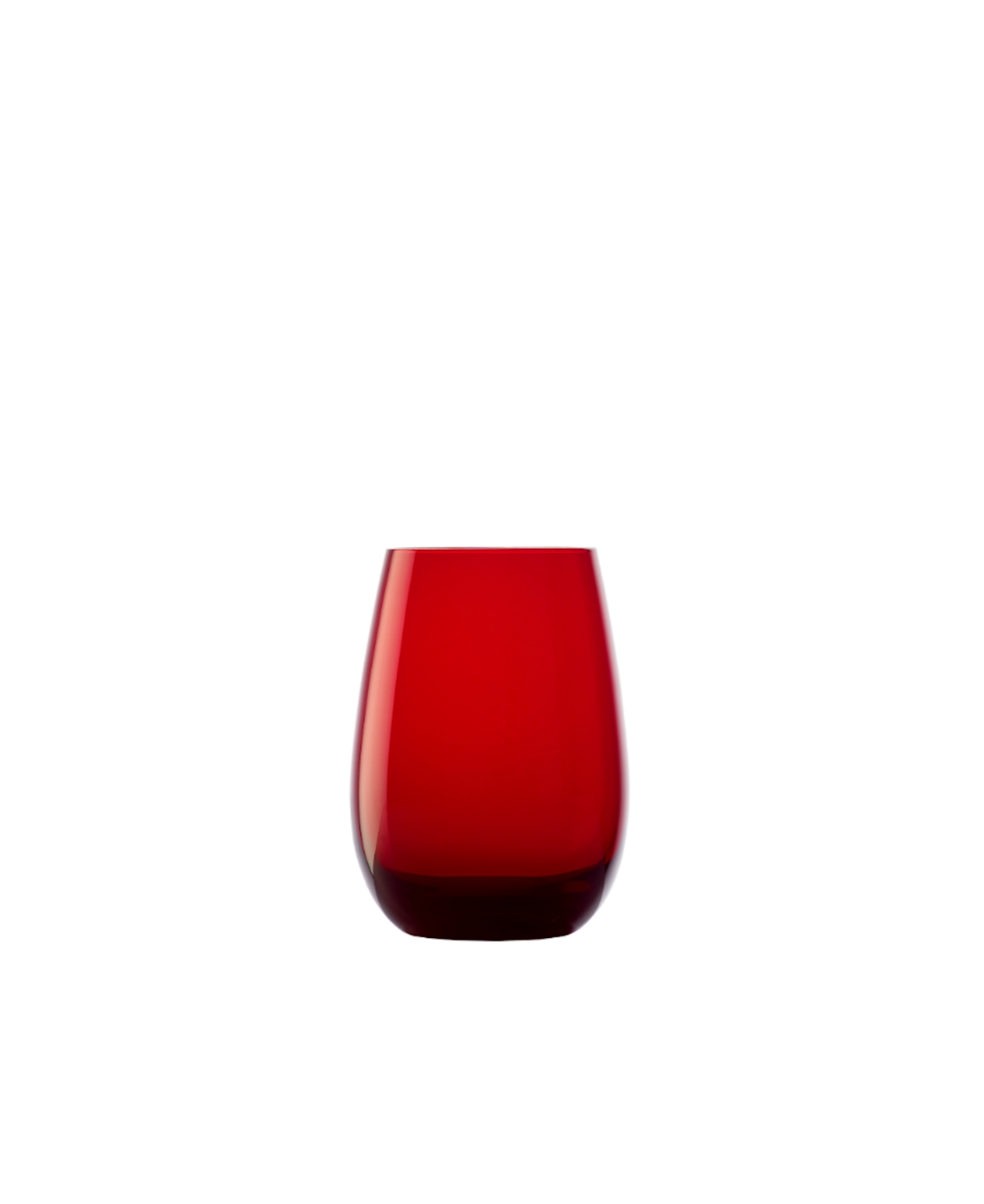 Stolzle Lausitz Lements Color Tumbler Set, Set Of 4 In Blue,green,amber,red