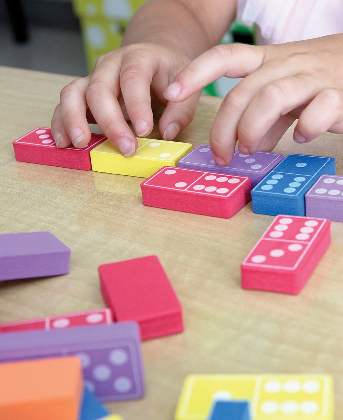 Wonderfoam Dominoes, 168 Pieces In Assorted