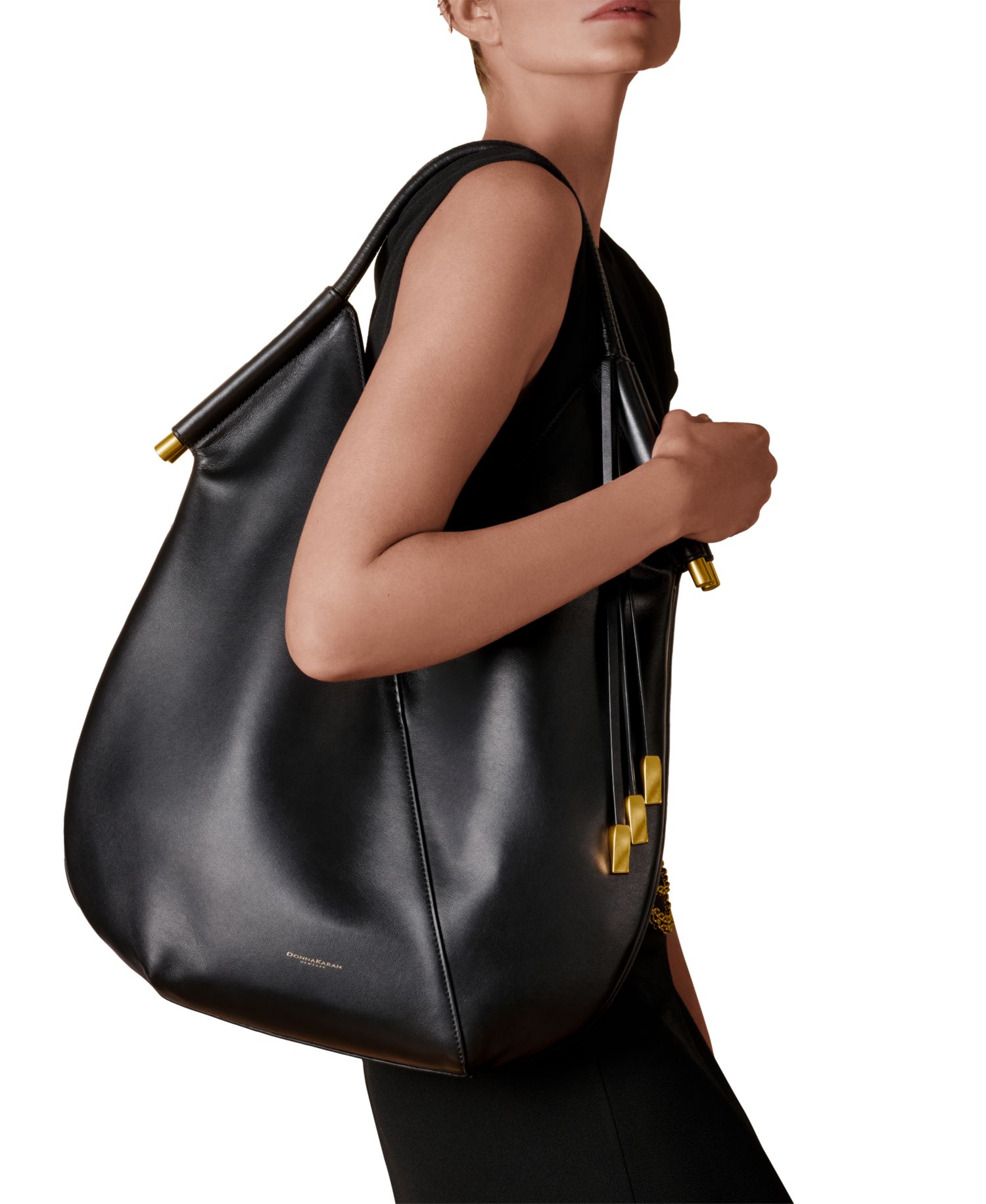 Baldwin Mini Shoulder with Leather Wrapped Rounded Handle