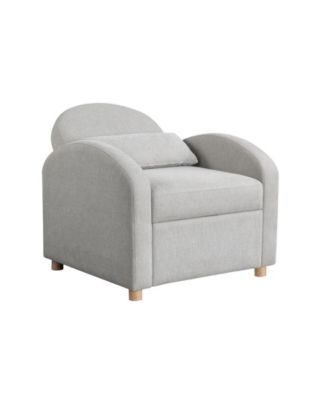 35.2" Polyester Toluca Convertible Chair