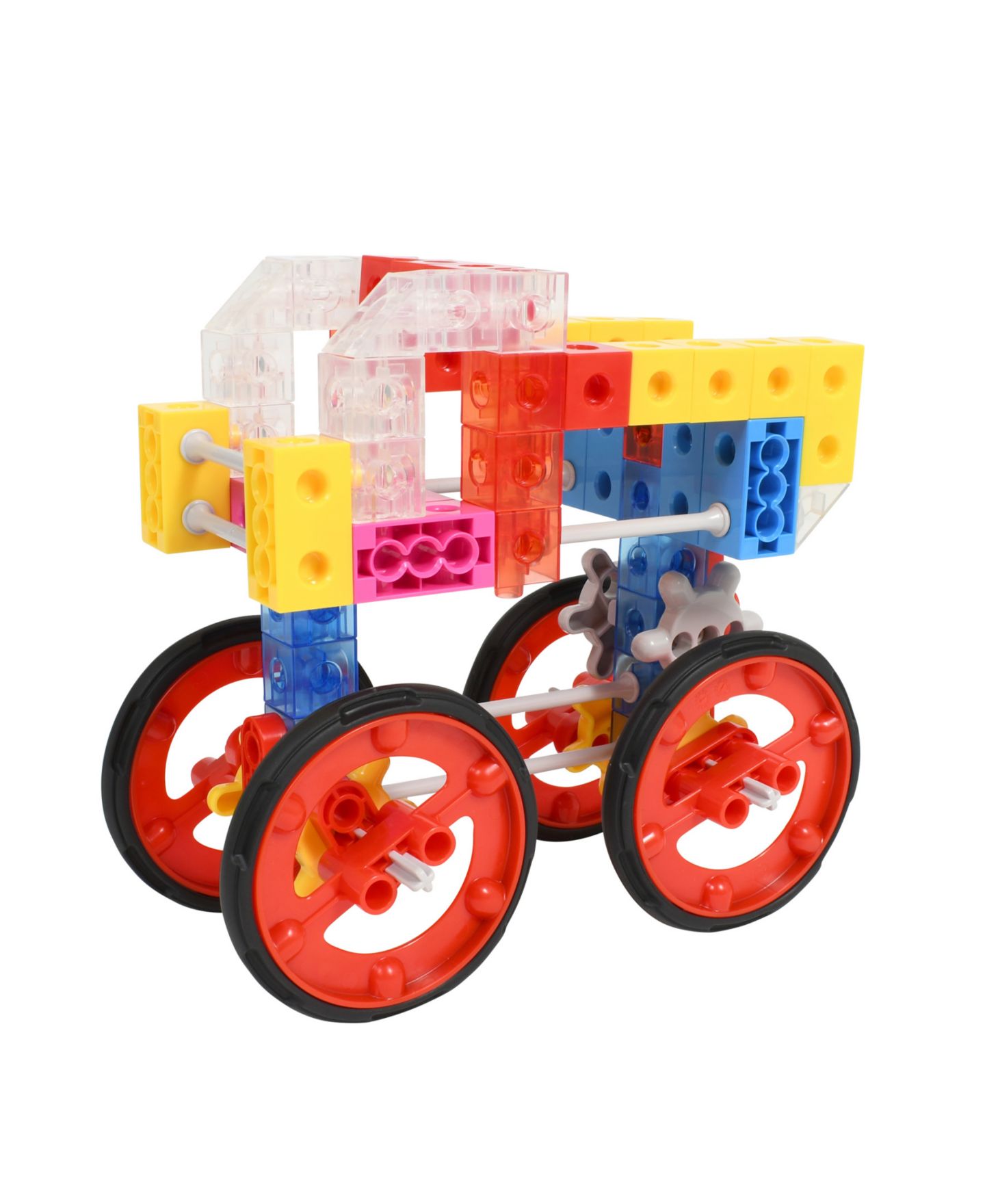 Детский конструктор edxeducation My Gears 117-Piece Building Set, Ages 4+ — фото 6
