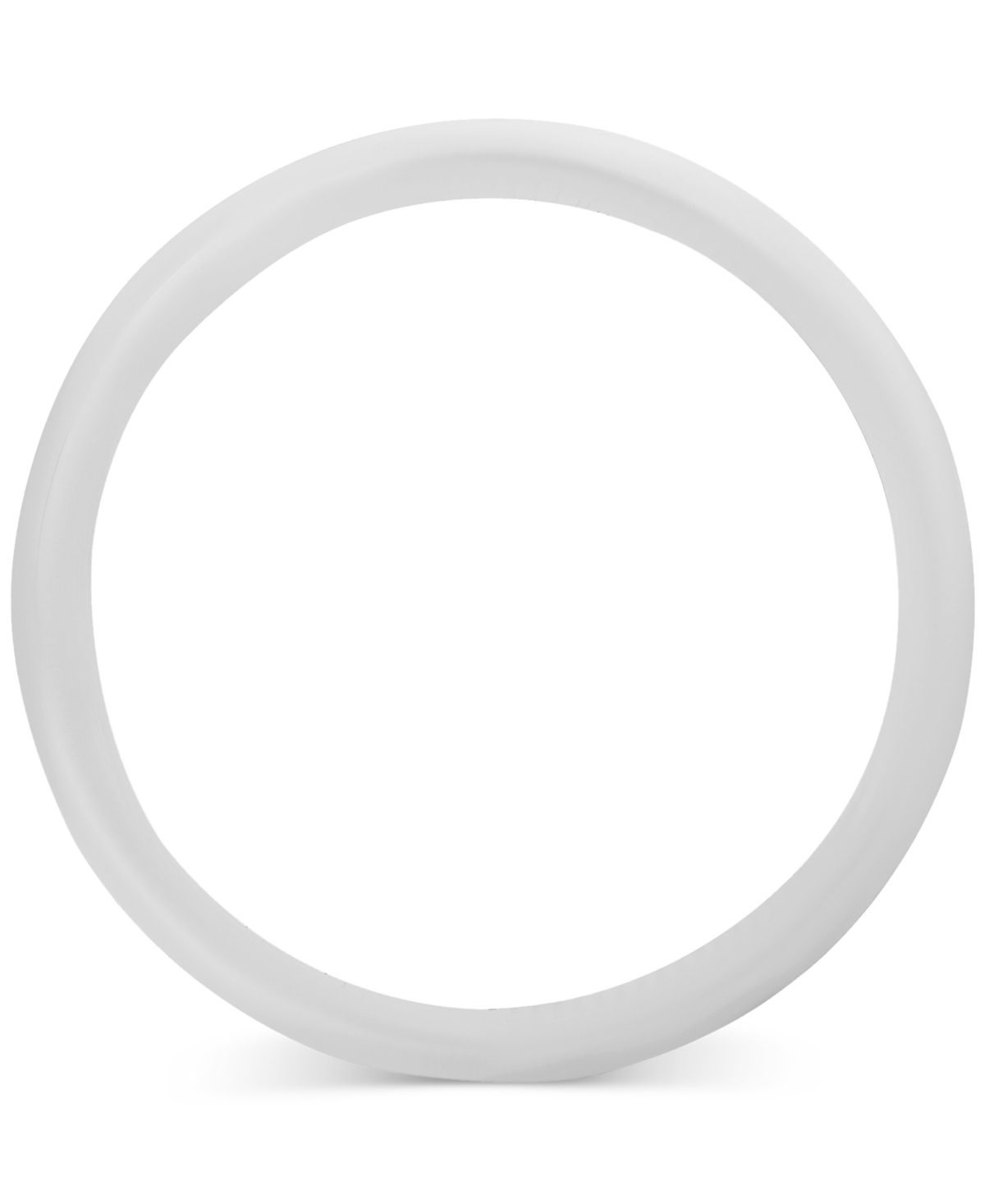 Macy's Men's Hammered Finish Step Edge Wedding Band In Sterling Silver In Silver