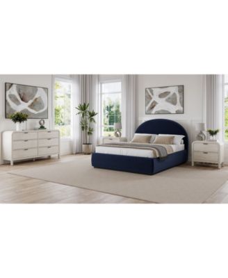 Lunare 3-Pc. Bedroom Set (Full Bed, Dresser & Nightstand)