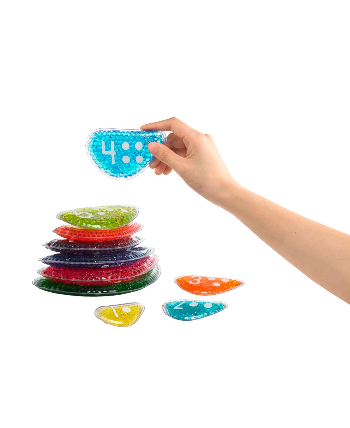 Edxeducation Sensory Rainbow Pebbles In Multi