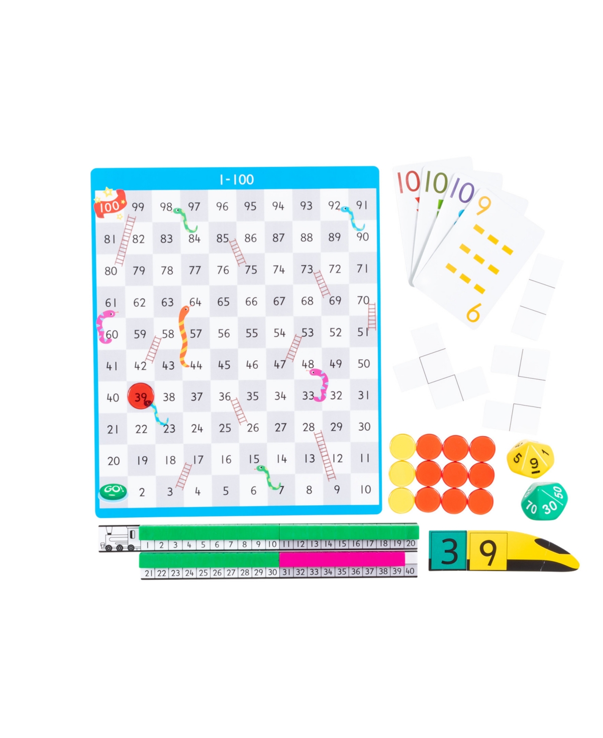 edxeducation Early Math101 To Go - Number Measurement - In Home Learning Kit for Kids