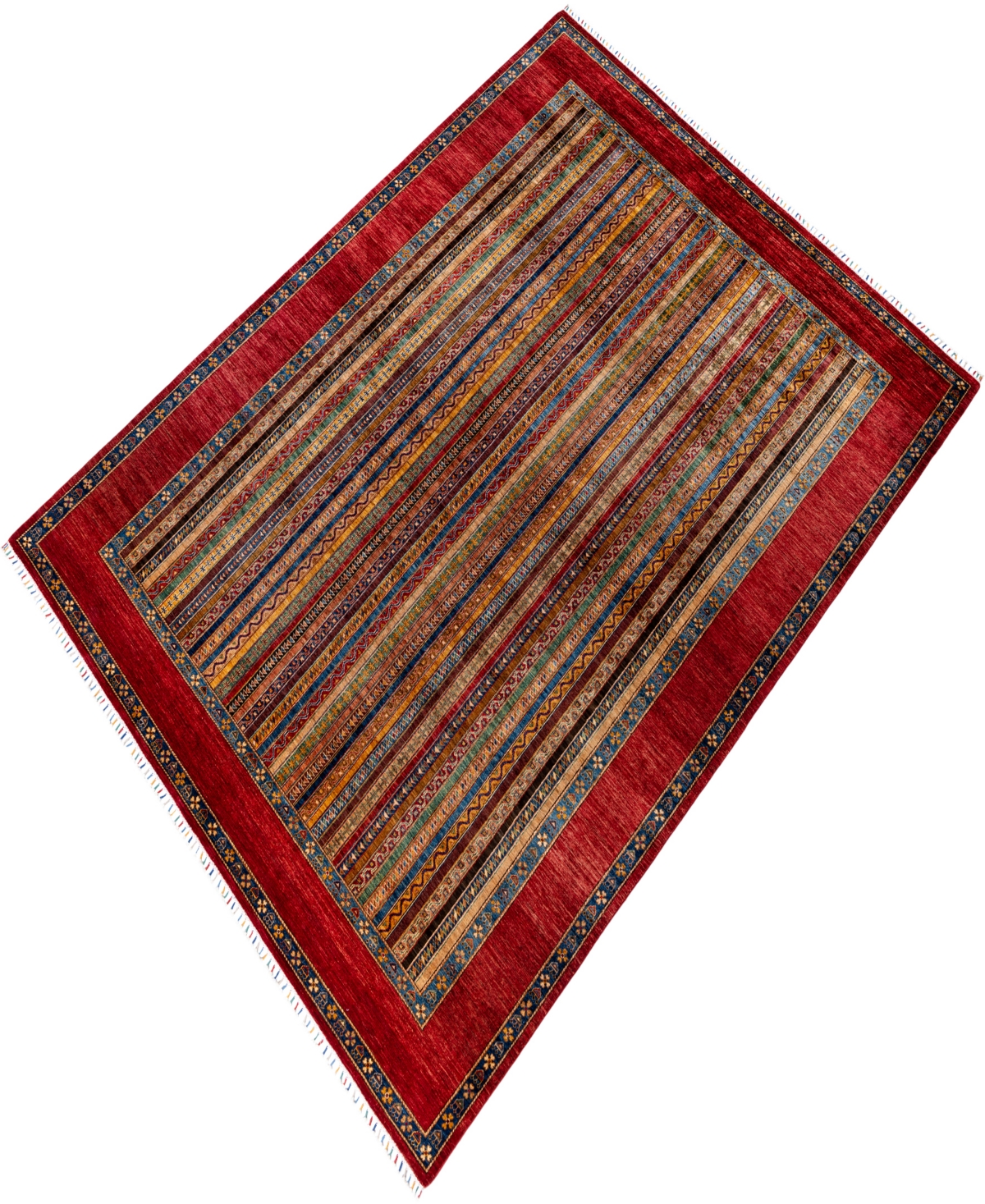 Adorn Hand Woven Rugs Tribal M1999 9'2"x12'1" Area Rug