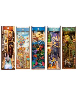 DIY 3D Book Nook Kit Vincent's World 80pcs