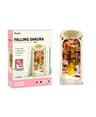 DIY 3D Book Nook Kit Falling Sakura 340pcs