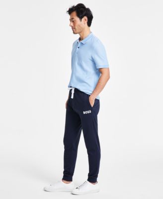 HUGO Men's Ease Drawstring French Terry Lounge Pants