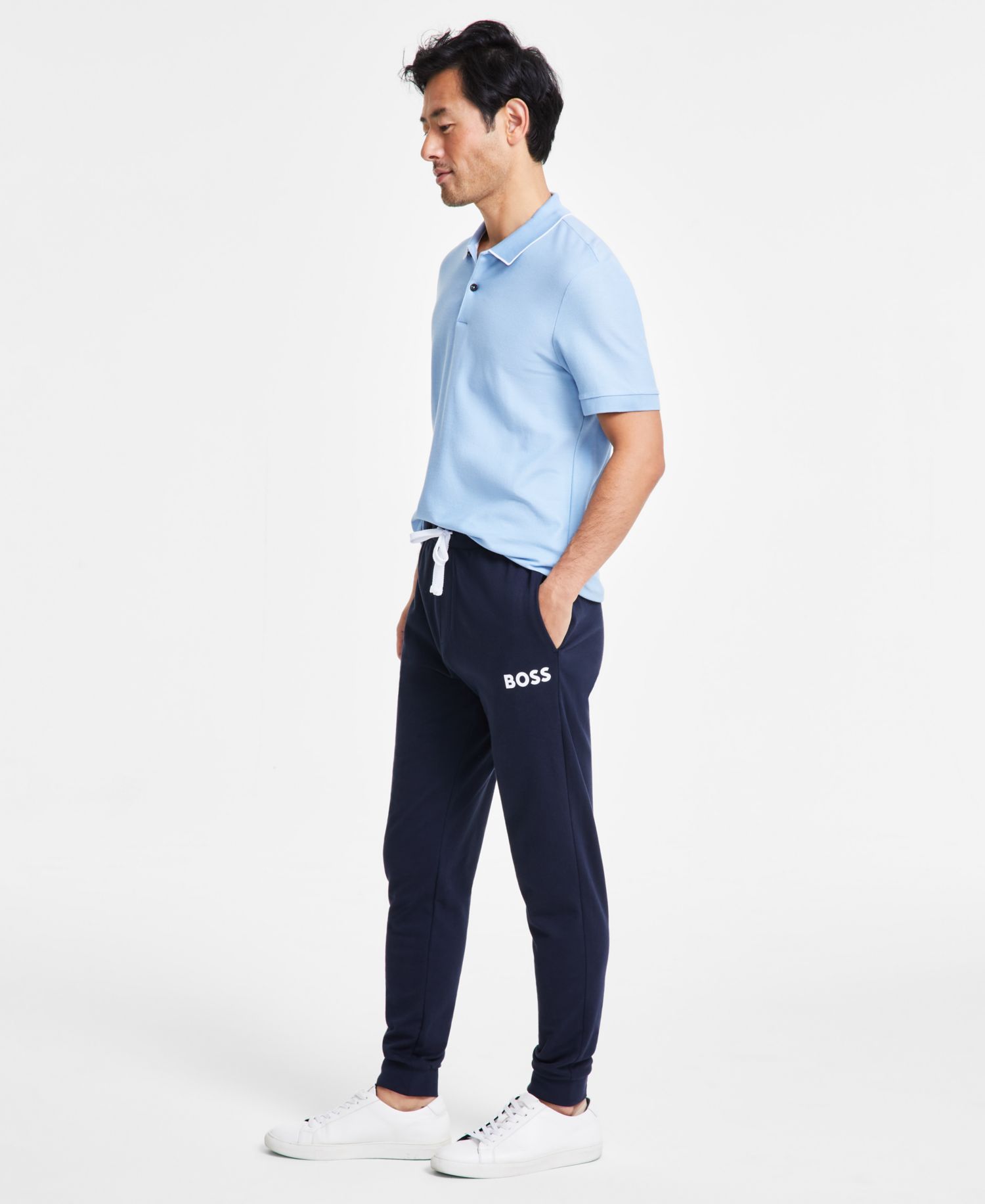 Men's Ease Drawstring French Terry Lounge Pants