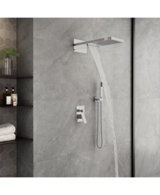 Waterfall Shower System with Valve Kit and Handheld Spray