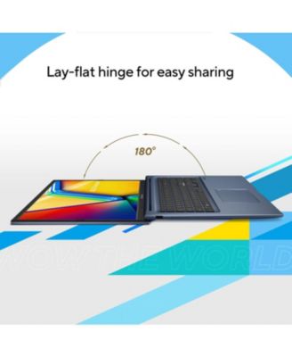 Vivobook 17 17.3" Daily Traditional Laptop Intel Core i3 1215U 4GB RAM Intel UHD Graphics 128GB SSD Storage Windows 11 Home FHD 60Hz