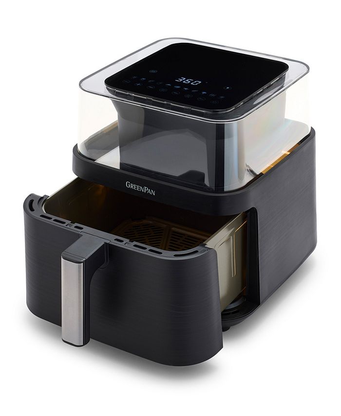 GreenPan Bistro 7 Quart 360° Clear View Air Fryer - Black - No Size