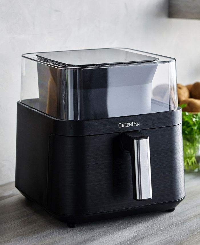 GreenPan Bistro 7 Quart 360° Clear View Air Fryer - Black - No Size