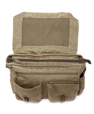 Coastal Canvas Messenger Bag