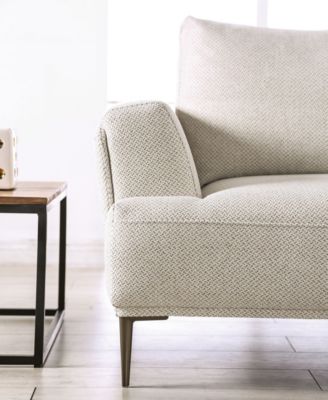 81" Orlandi Chenille Flared Arm Sofa