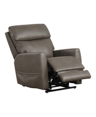 34" Hilltop Artificial Leather Power Recliner Lift Chair