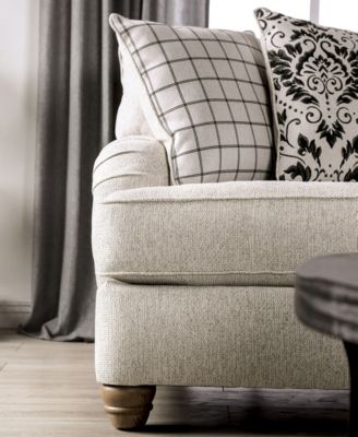93" Stacy Pleated Arm Sofa