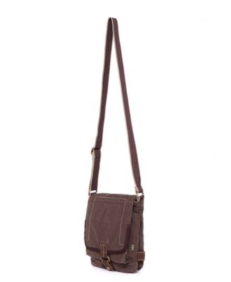 Atona Classic Flap Canvas Crossbody Bag