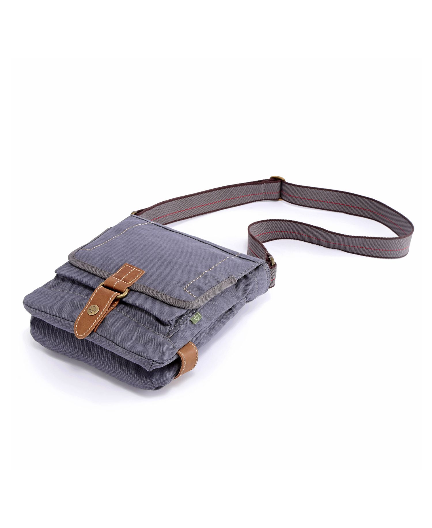 Atona Classic Flap Canvas Crossbody Bag