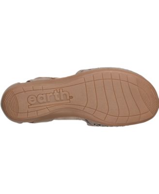 Women's Bronnie Perforated Two-Piece Flat Sandals