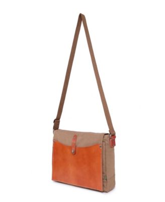 Super Horse Canvas Messenger Bag