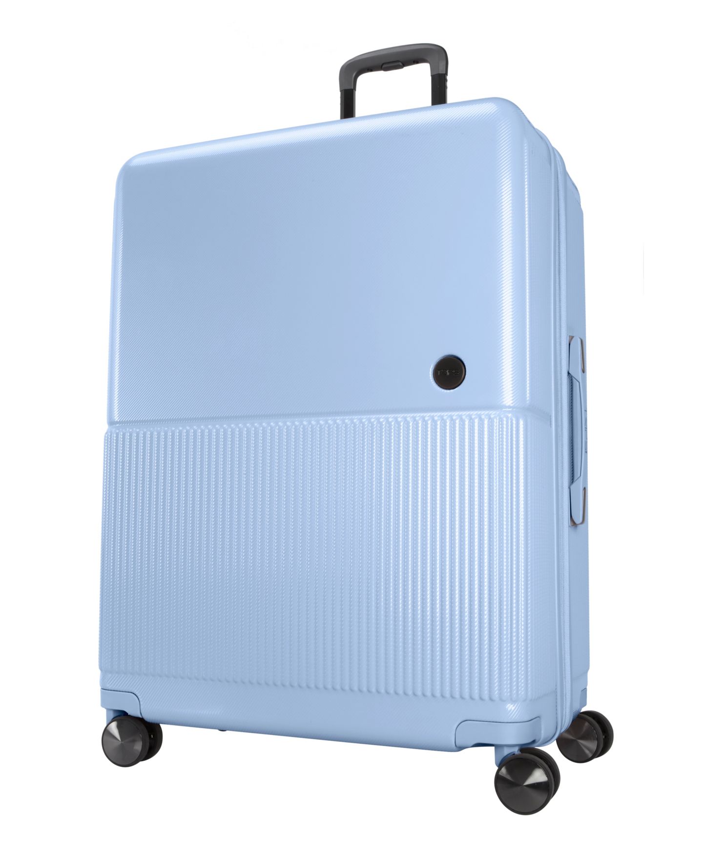 Чемодан Trips Luggage Flight Plan Large Check-in Spinner, цвет: Холодный синий — фото 4
