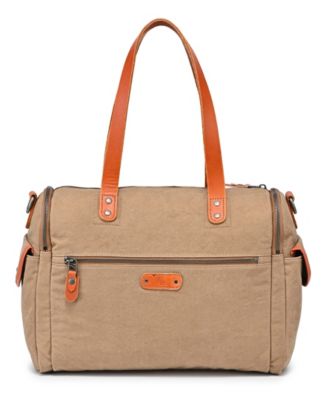 Super Horse Canvas Satchel Bag