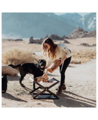 Kamoto Portable Open Fire Pit Grill, Perfect for Open Fire Cooking, Suitable Leave No Trace Option, Large