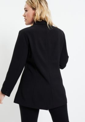 June + Vie Plus Size June + Vie Classic Blazer