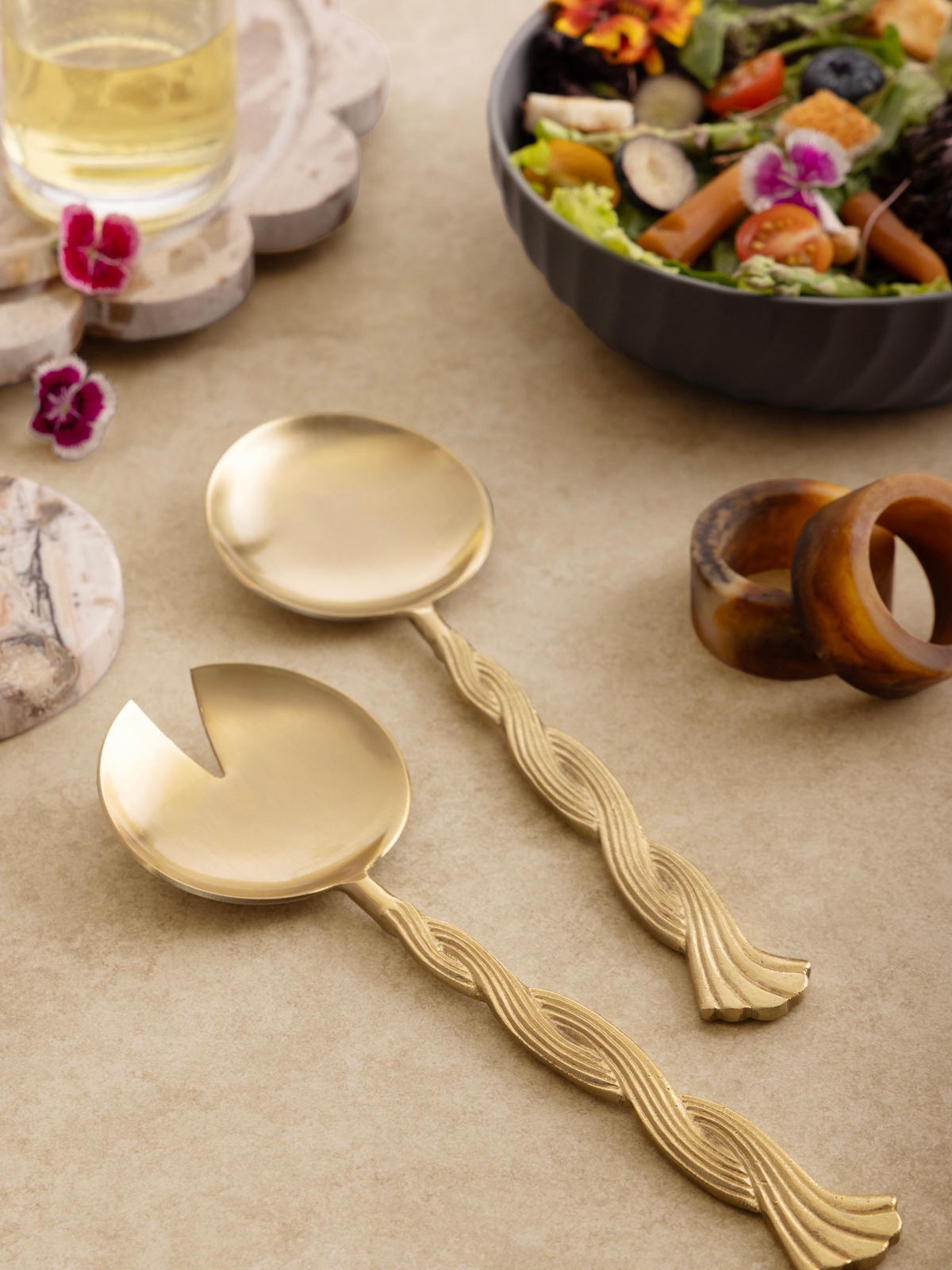 Gauri Kohli Santiago Salad Servers
