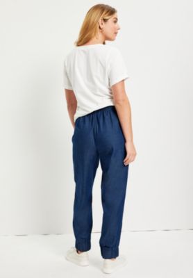 Women's June + Vie Drawstring Denim Jogger