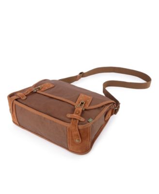 Dolphin Canvas Messenger Bag