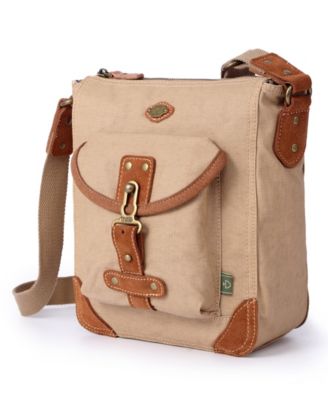 Dolphin Canvas Crossbody Bag