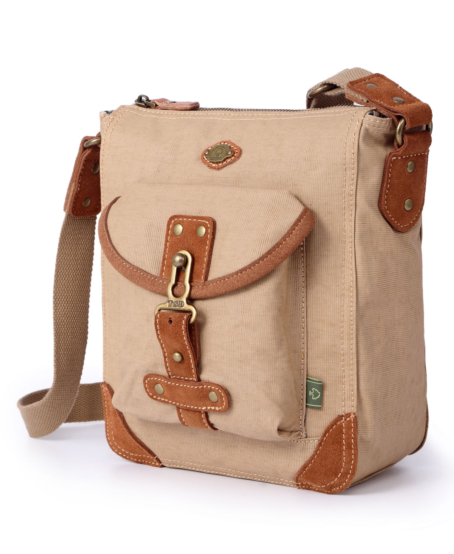 Dolphin Canvas Crossbody Bag