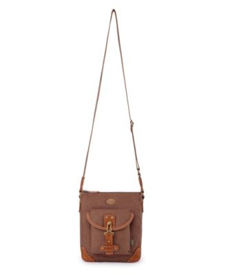 Dolphin Canvas Crossbody Bag