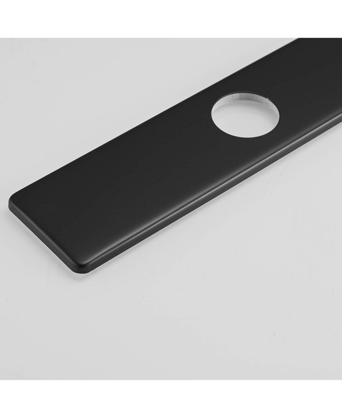 Greenspring Sink Hole Cover10 Inch 1 or 3 Hole Long Rectangle Cover Deck Plate Faucet Escutcheon for Bathroom or Kitchen Vanity Sink Fauc