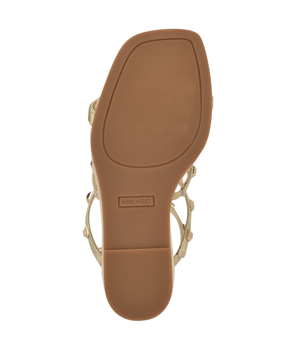 Nine West Sardis Strappy Wedge Sandal In Gold