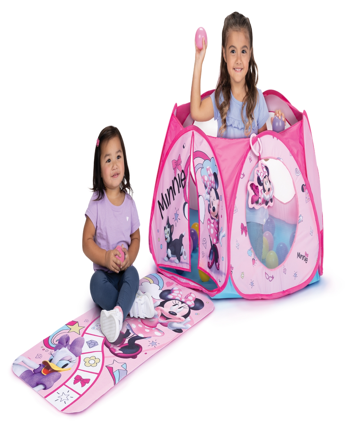 Minnie Mouse Ball Pit Arena With 20 Balls In Multicolor
